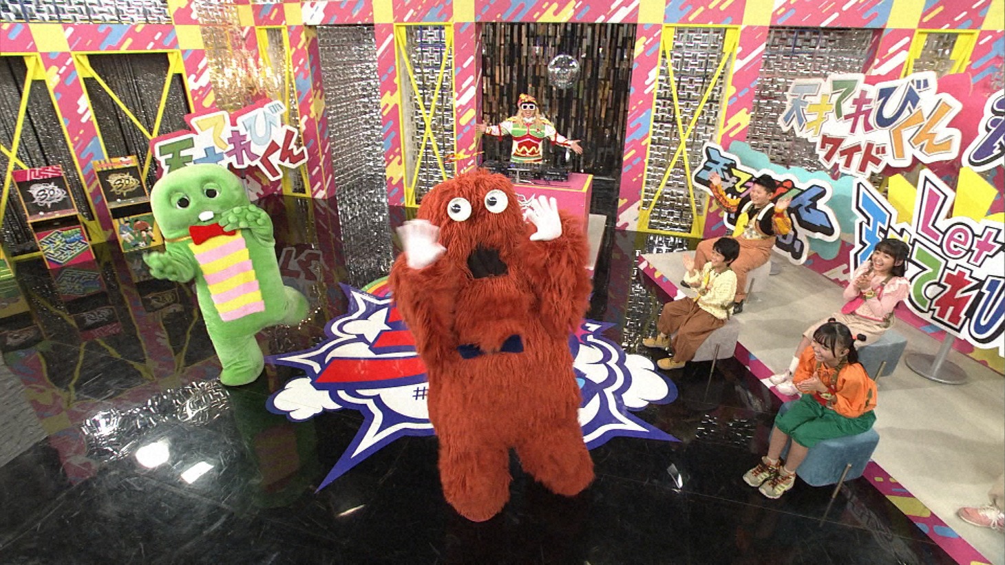 ガチャピンとムックの出演回の様子。(c)ガチャムク