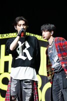 TAESANとJAEHYUN。（撮影：佐藤薫）