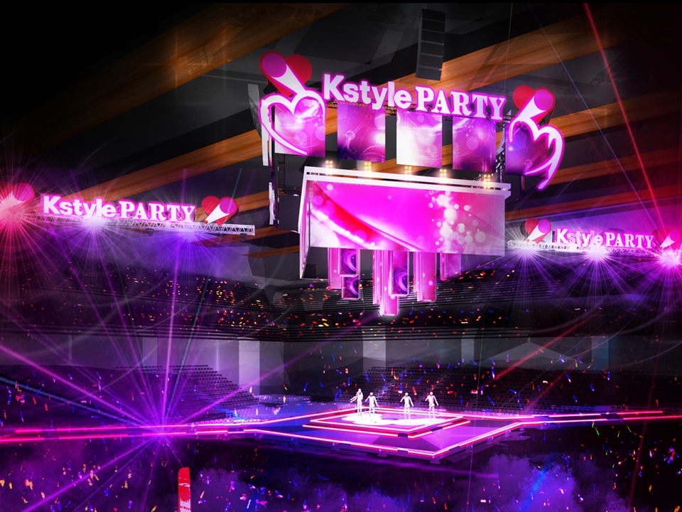 「Kstyle PARTY」ステージイメージ