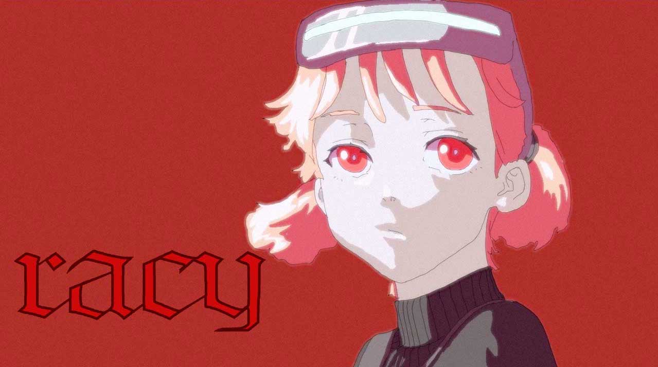a子「racy」ミュージックビデオより。