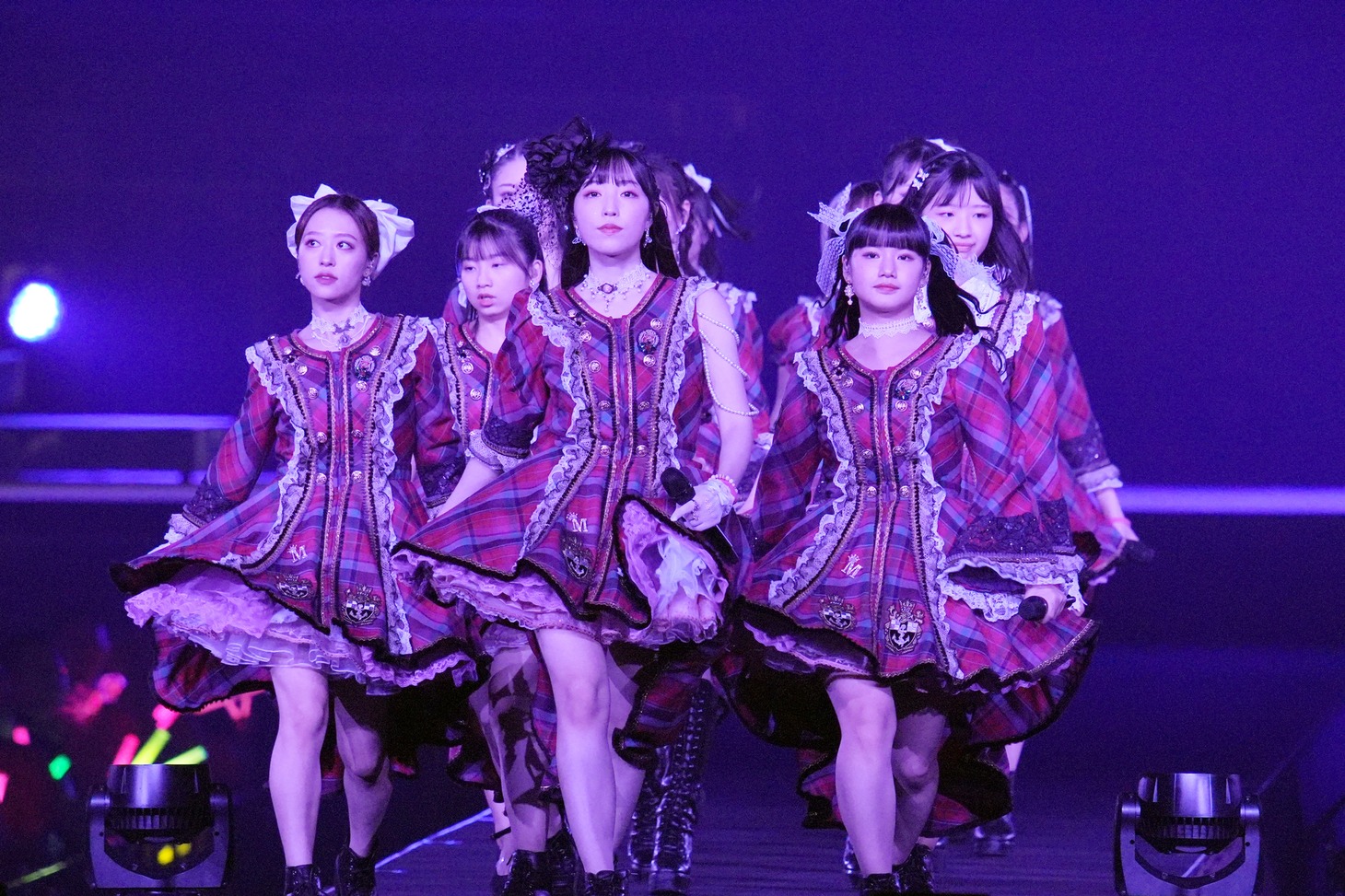 「モーニング娘。'23 コンサートツアー秋『Neverending Shine Show ～聖域～』譜久村聖 卒業スペシャル」の様子。