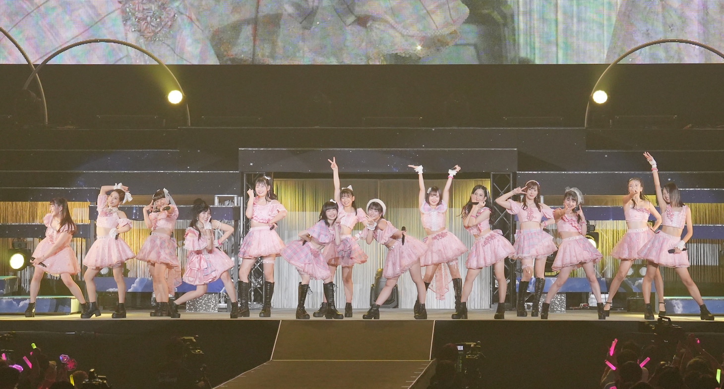 「モーニング娘。'23 コンサートツアー秋『Neverending Shine Show ～聖域～』譜久村聖 卒業スペシャル」の様子。