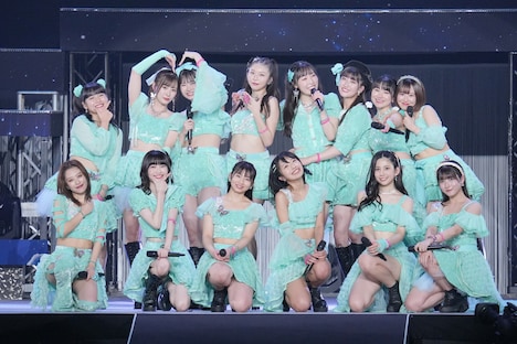 「モーニング娘。'23 コンサートツアー秋『Neverending Shine Show ～聖域～』譜久村聖 卒業スペシャル」の様子。