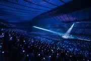 SHINeeの国立代々木競技場第一体育館公演の様子。（撮影：田中聖太郎）