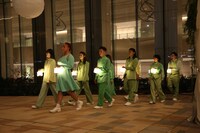 麻布台ヒルズ開業ムービー「The Lighting Ceremony」収録の様子。