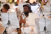 麻布台ヒルズ開業ムービー「The Lighting Ceremony」収録の様子。