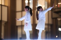 麻布台ヒルズ開業ムービー「The Lighting Ceremony」収録の様子。