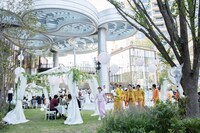 麻布台ヒルズ開業ムービー「The Lighting Ceremony」収録の様子。