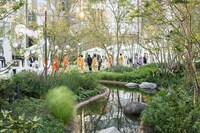 麻布台ヒルズ開業ムービー「The Lighting Ceremony」収録の様子。