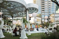 麻布台ヒルズ開業ムービー「The Lighting Ceremony」収録の様子。