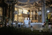 麻布台ヒルズ開業ムービー「The Lighting Ceremony」収録の様子。