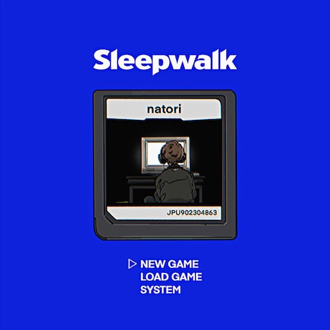 なとり「Sleepwalk」配信ジャケット