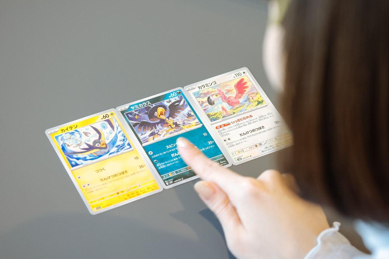 「だんけつのつばさ」を持つポケモンを見比べるのっちさん。