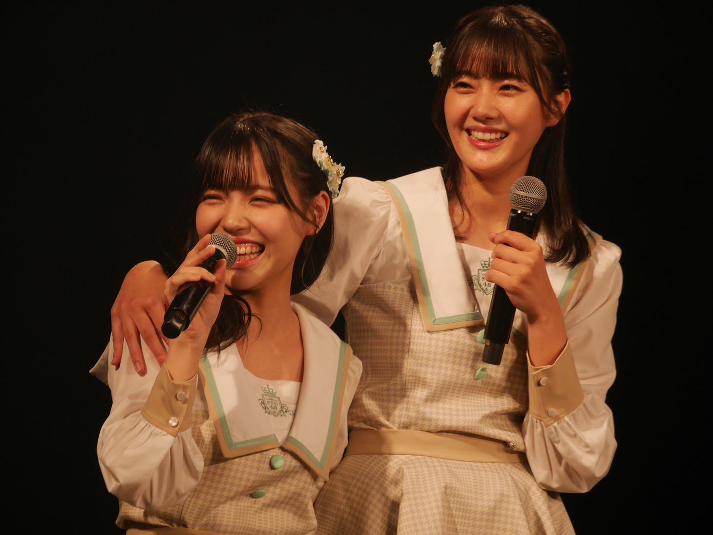 「STU48『花は誰のもの？』瀧野由美子卒業公演」の様子。(c)STU