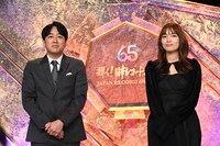 安住紳一郎アナウンサーと川口春奈。