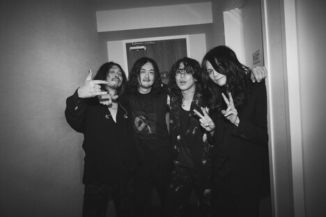 The Novembers「Tour - The Novembers -」東京・Spotify O-EAST公演のバックステージの様子。（撮影：鳥居洋介）