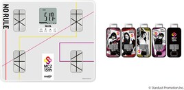 「一緒に唐揚げ食べちゃう?」ももクロの音声流れる音声体組成計、各メンバーカラーの歩数計発売