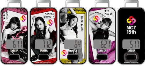 3Dセンサー搭載歩数計「FB-741-MCZ ももいろクローバーZモデル」