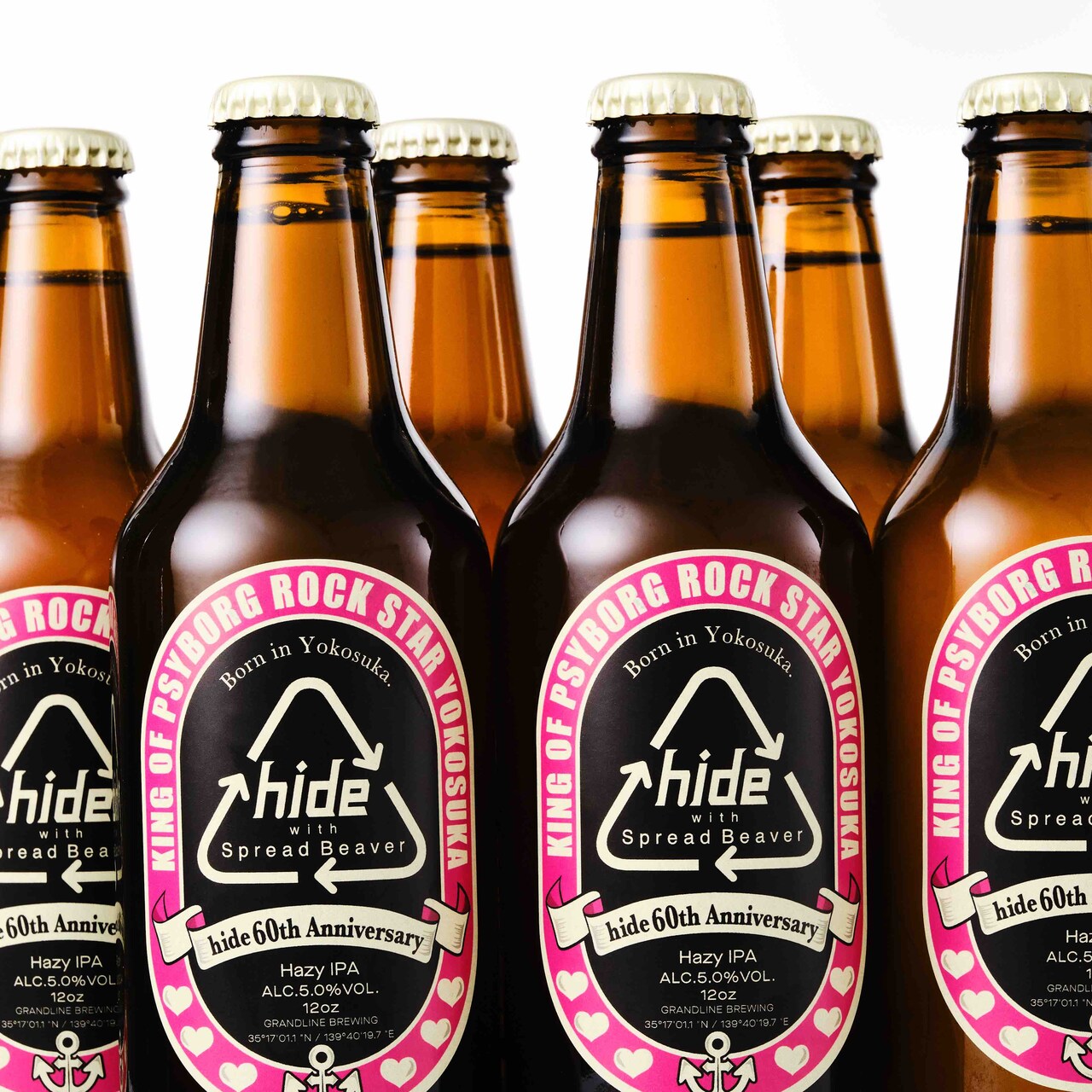 生誕60周年迎えるhideに味わってもらいたいビール、横須賀から
