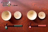 「CGK ギターラーメンお箸セット（漆塗）」イメージ