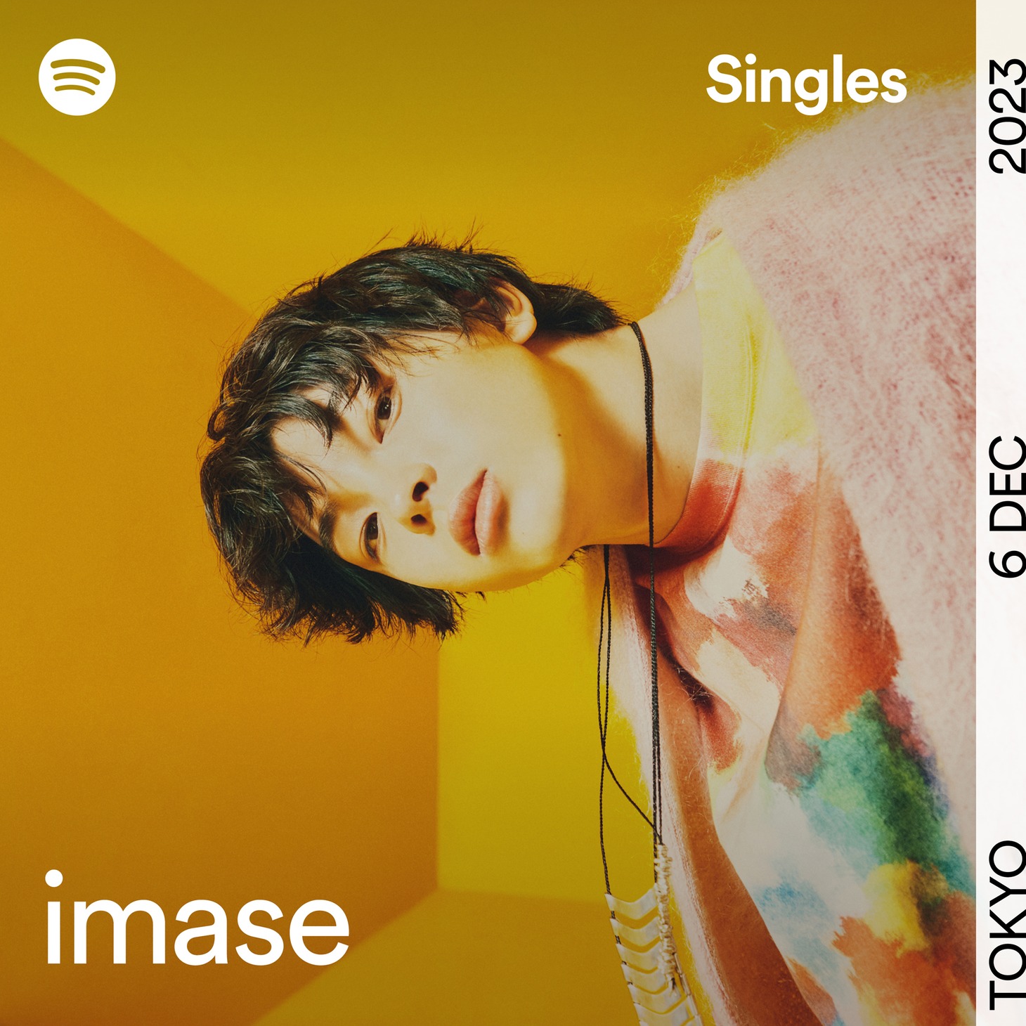 imase「NIGHT DANCER - Yaffle Holiday Remix - Spotify Singles」配信ジャケット