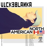 「Vicke Blanka North American Tour 2024」告知画像