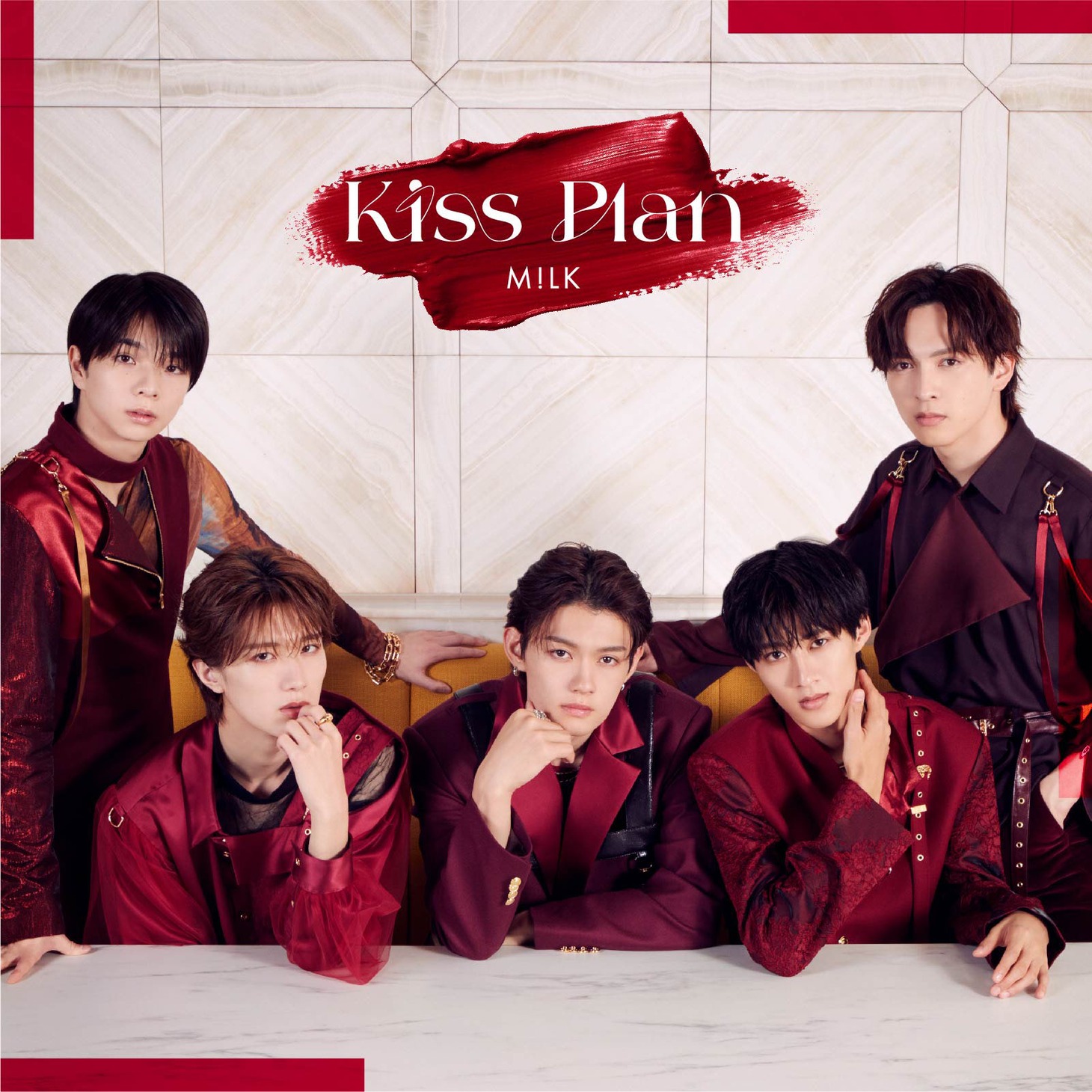 M!LK「Kiss Plan」初回限定盤Bジャケット