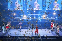 「Juice=Juice 10th Anniversary Concert Tour 2023 Final ～Juicetory～」の様子。