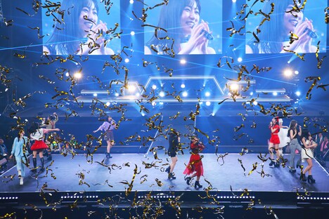 「Juice=Juice 10th Anniversary Concert Tour 2023 Final ～Juicetory～」の様子。