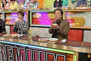 左から鈴木砂羽、大和田伸也。 (c)読売テレビ