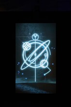 Midnight Grand Orchestra Exhibition「MIDNIGHT MISSION」の様子。