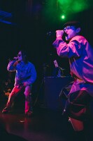 BonberoとサプライズゲストのSkaai。（撮影：Daiki Miura）