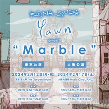 「須田景凪 yawn event "Marble"」告知ビジュアル