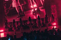 真っ白なキャンバス「一輪咲いても僕は僕」の様子。（撮影：真島洸）