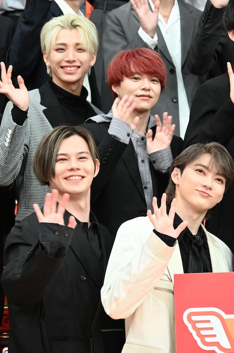 写真撮影の様子。