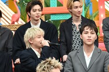 超特急をライバル指名したFUMIYA（下段左）。