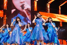 日向坂46「Happy Train Tour 2023」追加公演の様子。（撮影：上山陽介）