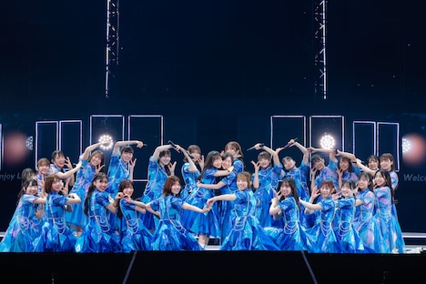 日向坂46「Happy Train Tour 2023」追加公演の様子。（撮影：上山陽介）