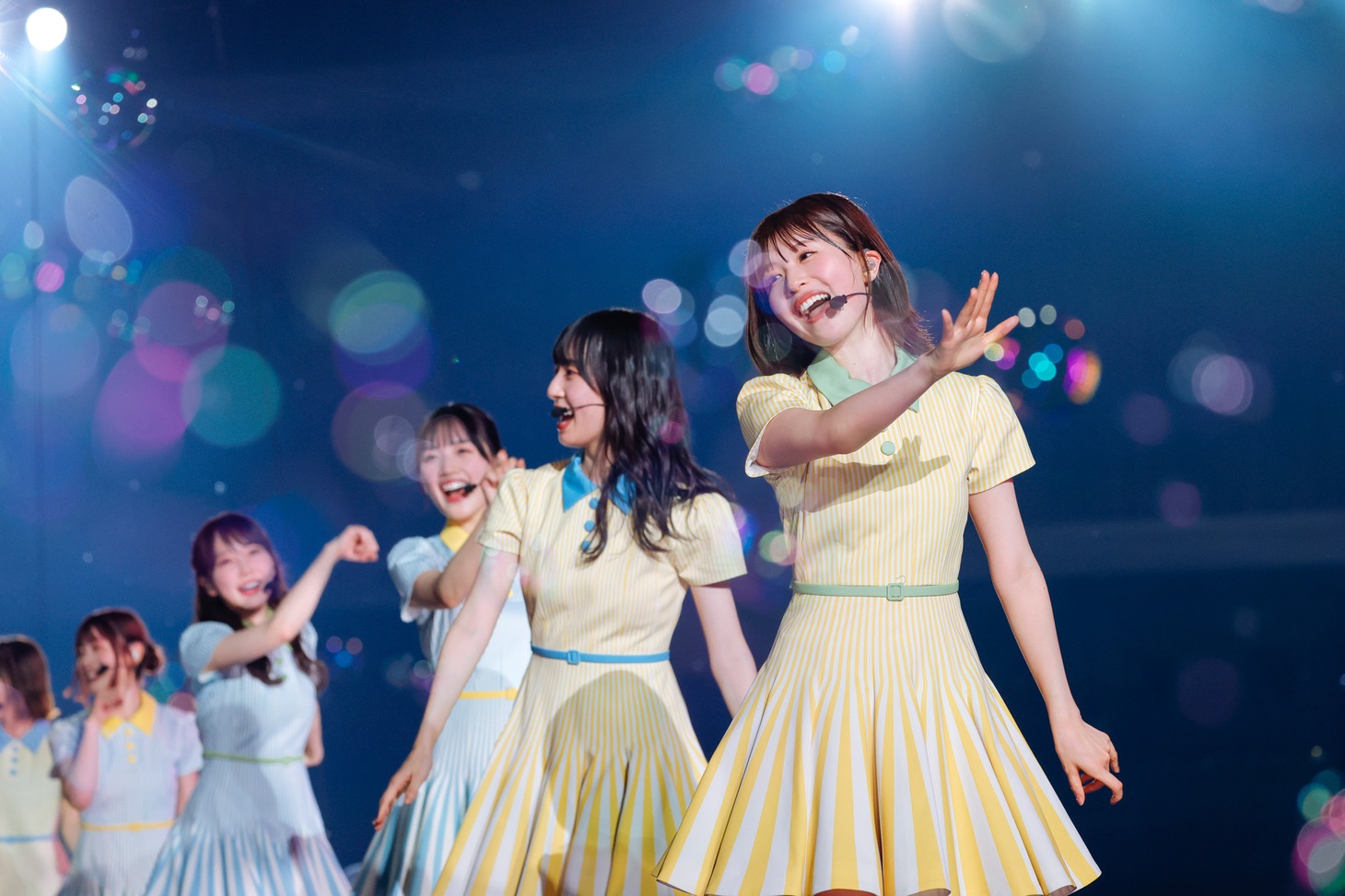 日向坂46「Happy Train Tour 2023」追加公演の様子。（撮影：上山陽介）