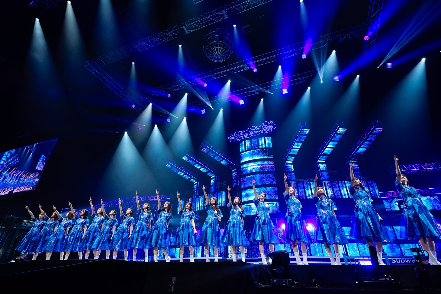 日向坂46「Happy Train Tour 2023」追加公演の様子。（撮影：上山陽介）