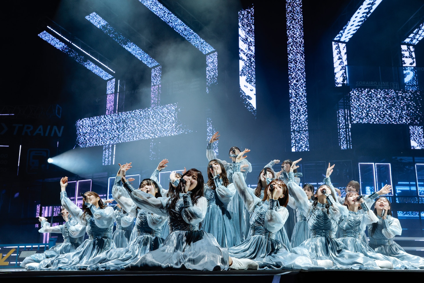 日向坂46「Happy Train Tour 2023」追加公演の様子。（撮影：上山陽介）