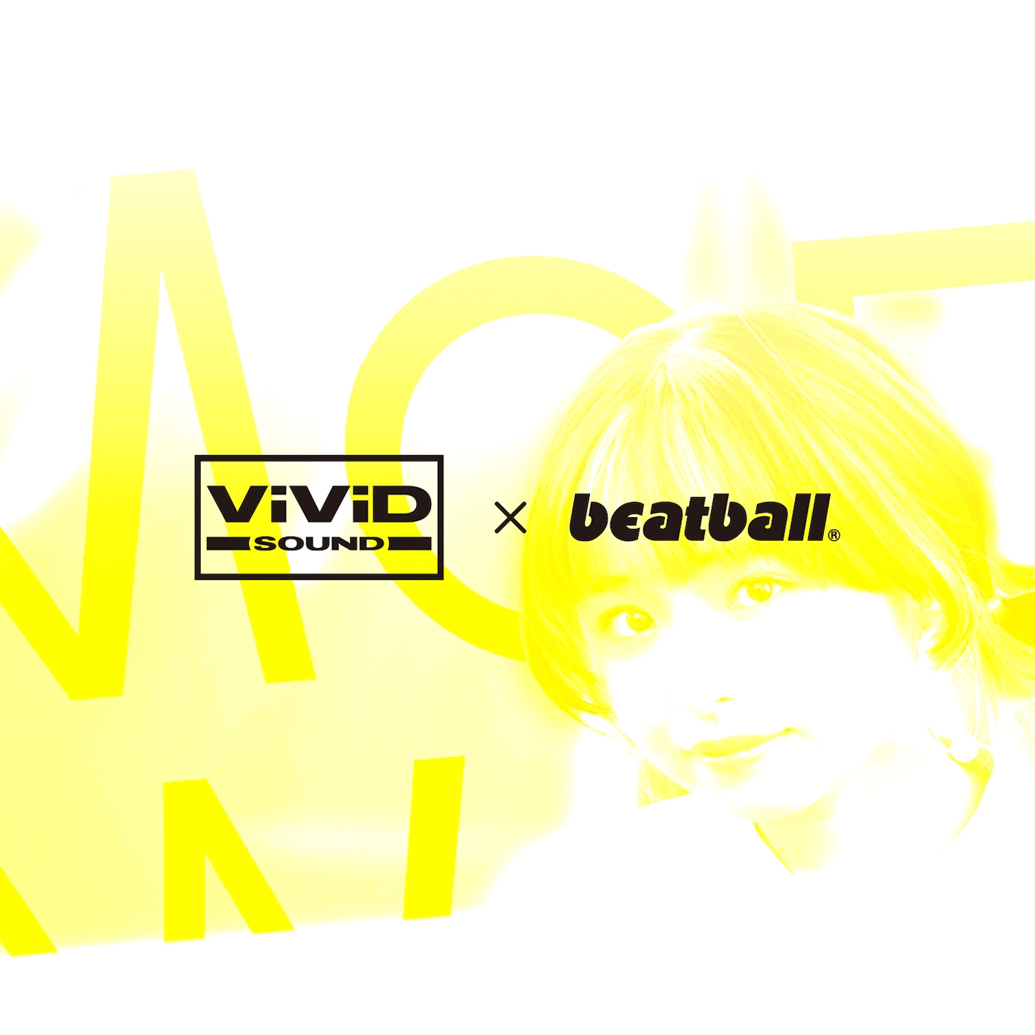 vivid x Beatball Recordsロゴ