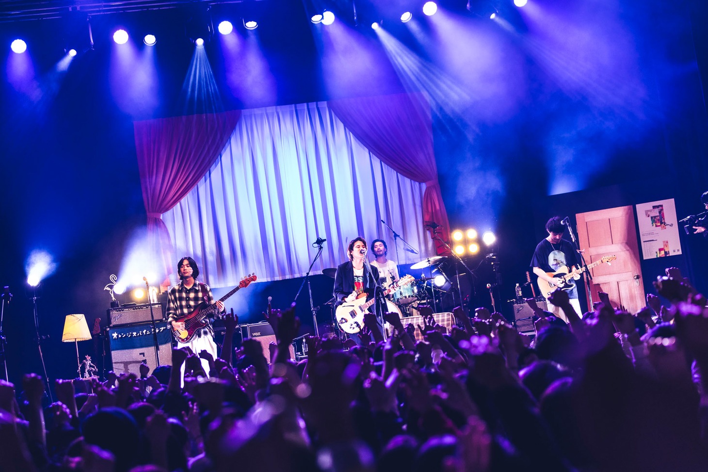 「2nd Full Album『Crop』Release ONEMAN TOUR 2023 -見えないものに愛を-」最終公演の模様。（Photo by 冨田味我）