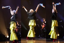 くるくる回る柏木ひなた。