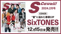 「S Cawaii!」2024年2月号告知画像