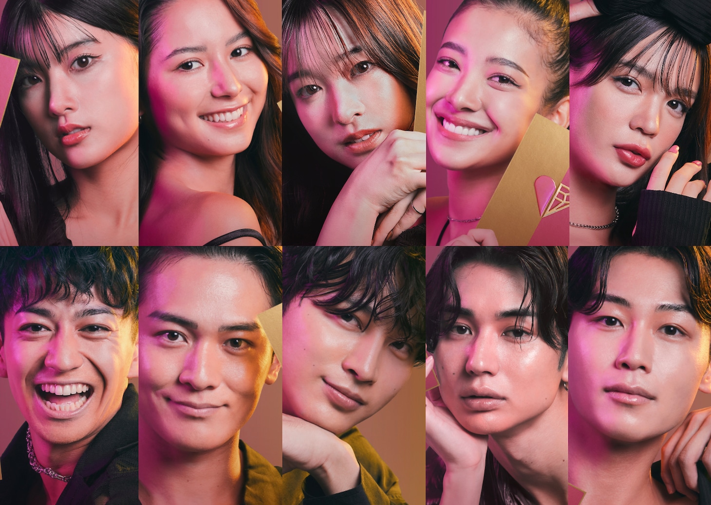 「LOVE CATCHER Japan」参加者 (c)CJ ENM CO., LTD. All Rights Reserved (c)AbemaTV,Inc.