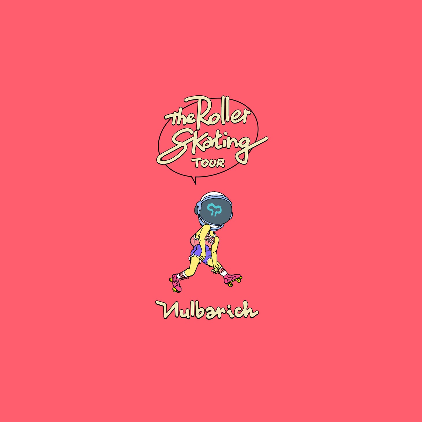 Nulbarich「The Roller Skating Tour」ジャケット