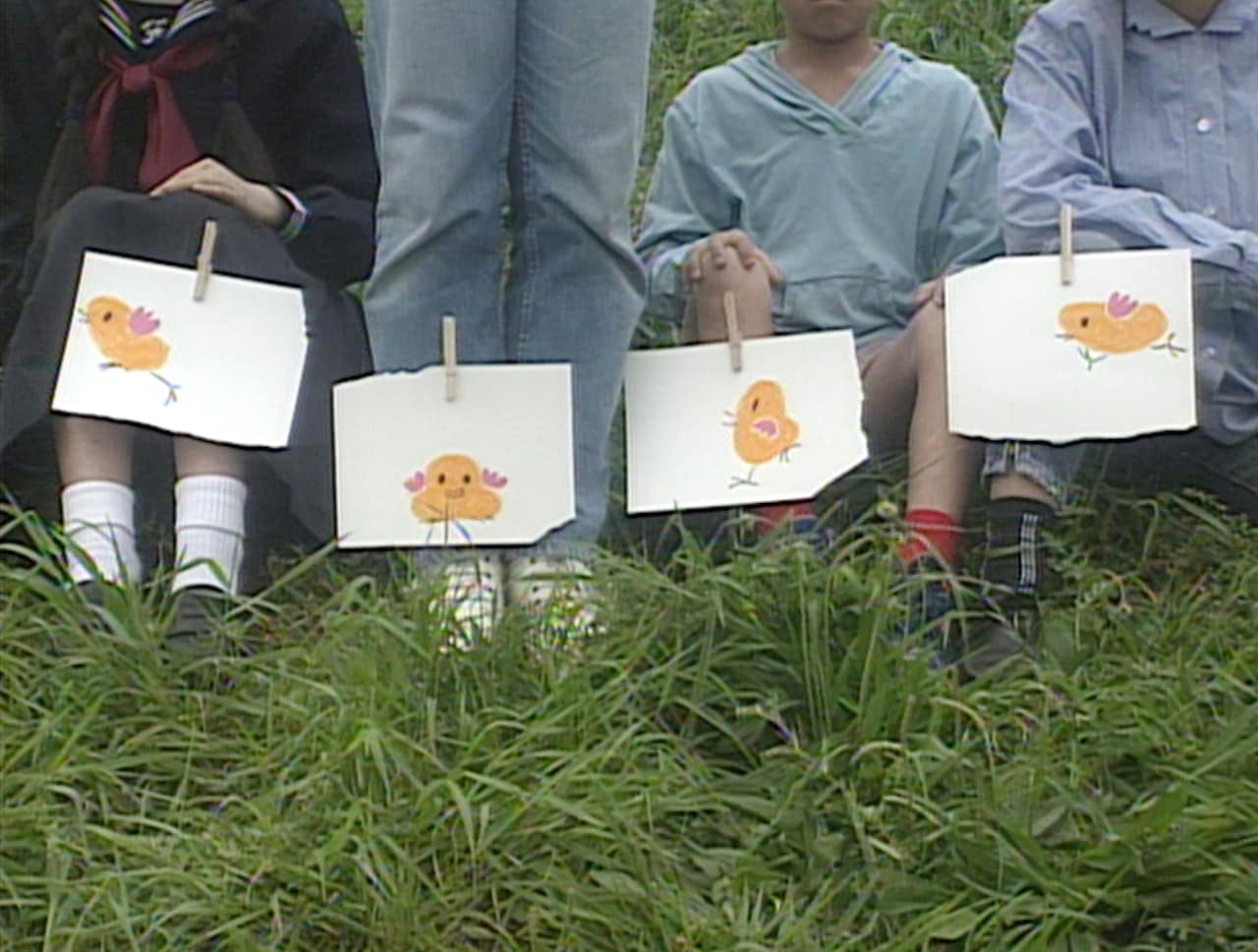 矢野顕子「夢のヒヨコ」の「ポンキッキーズ」オリジナルミュージッククリップより。(c)フジテレビジョン