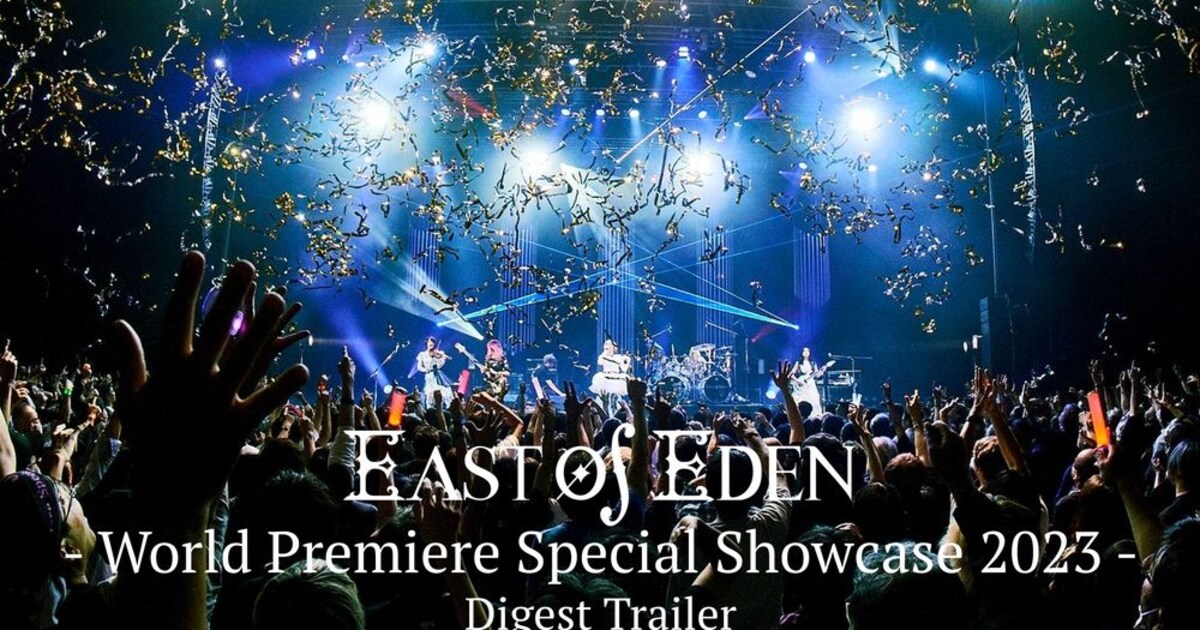 East Of Edenの1stライブが映像化、トレイラー映像公開（コメントあり 