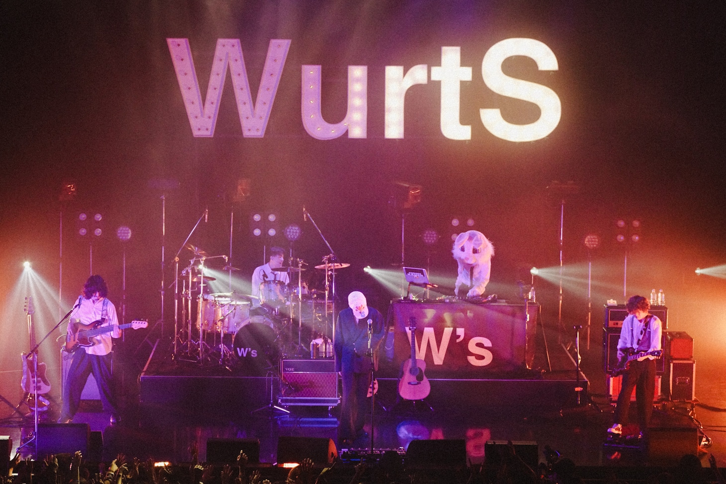 「WurtS LIVEHOUSE TOUR II」東京・Zepp Haneda（TOKYO）公演の様子。（Photo by Asami Nobuoka）